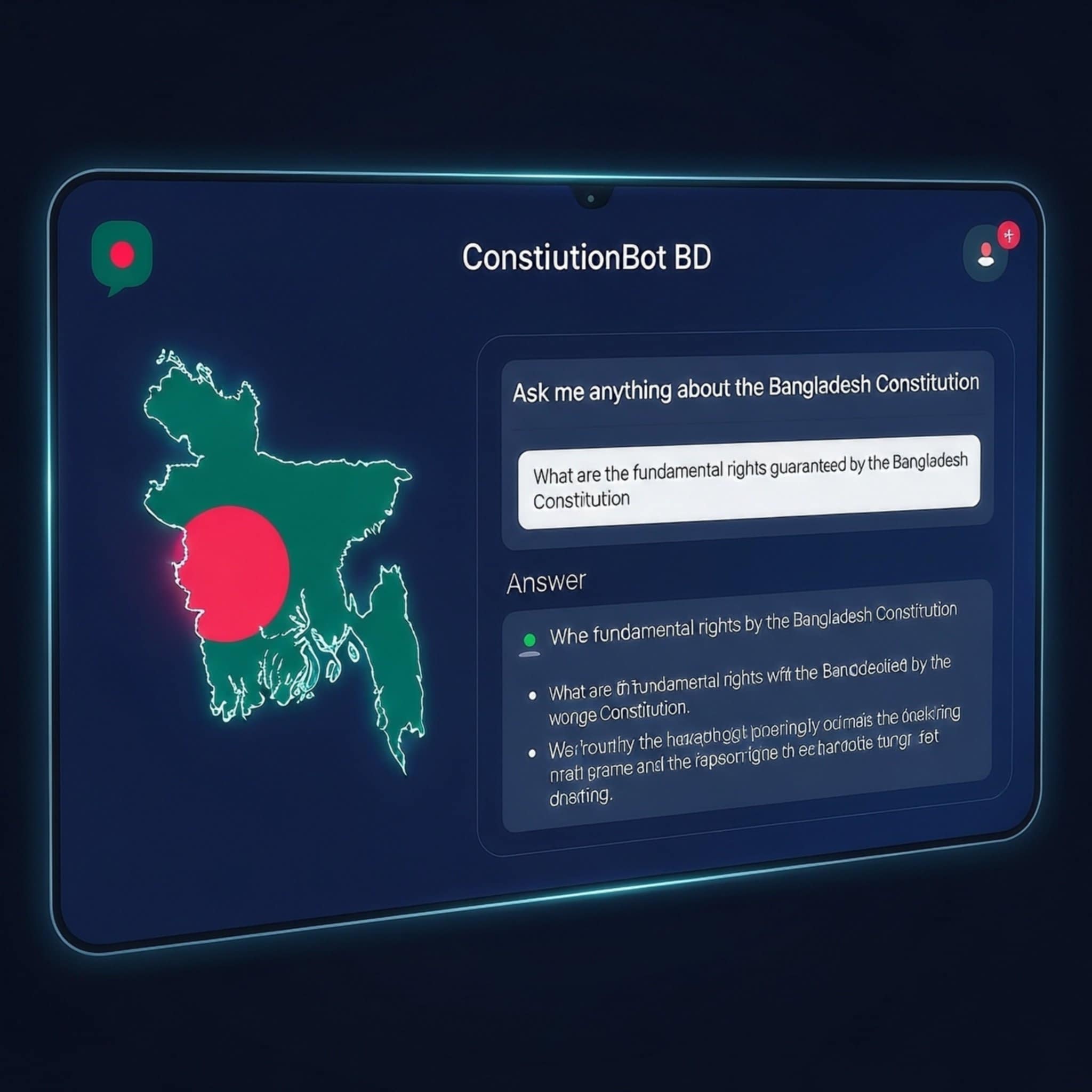 Constitution Q&A AI Project